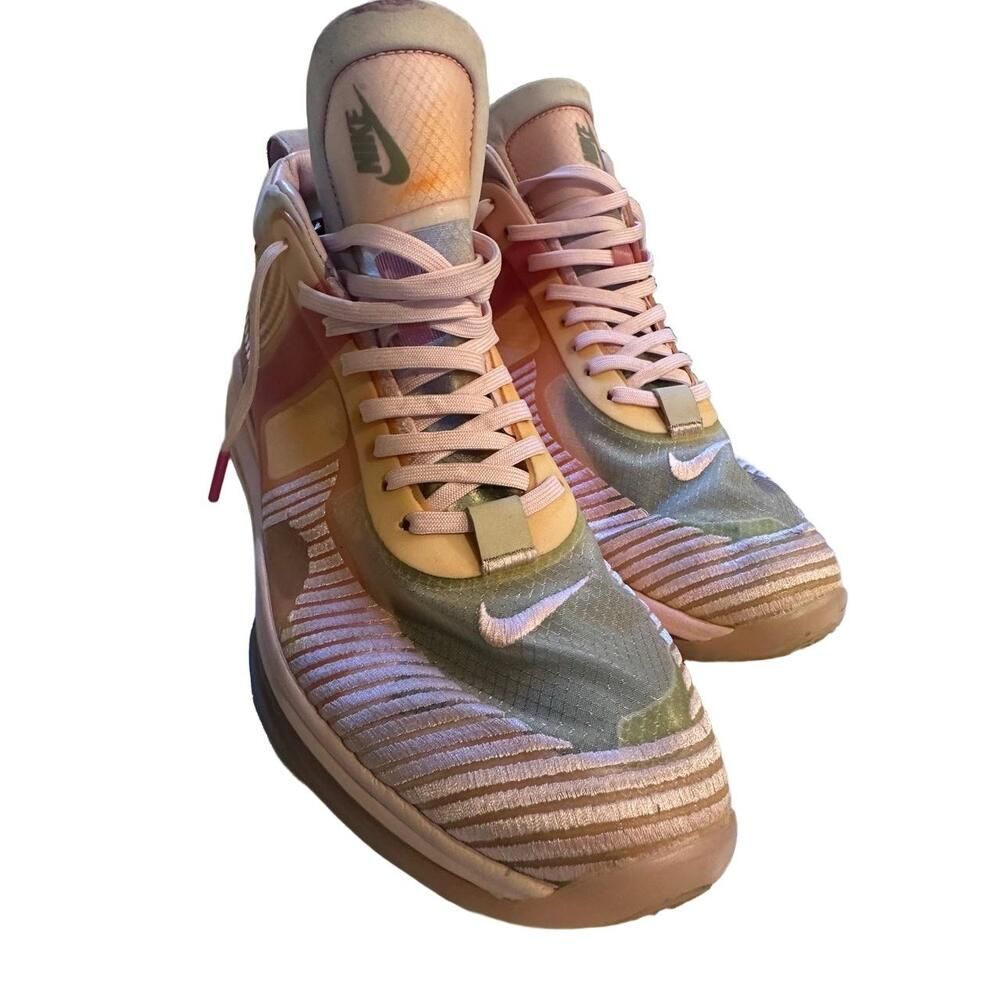 Nike Sneakers Mens Size 12 Lebron X John Elliott Icon QS Tulip Pink 2019 Shoes